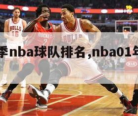 01赛季nba球队排名,nba01年的球员-第1张图片-