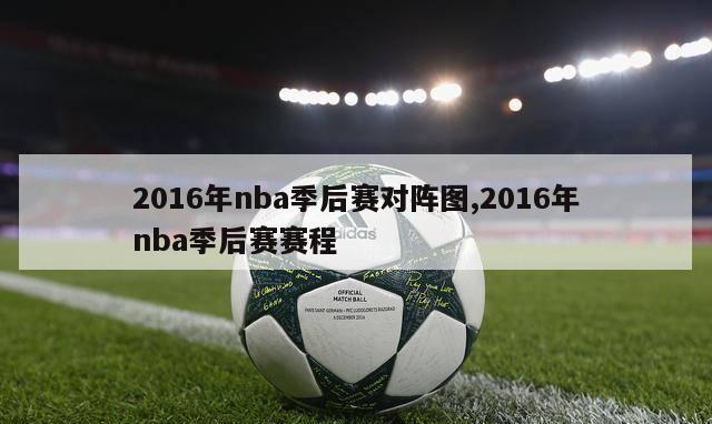 2016年nba季后赛对阵图,2016年nba季后赛赛程-第1张图片-