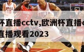 欧洲杯直播cctv,欧洲杯直播cctv5在线直播观看2023