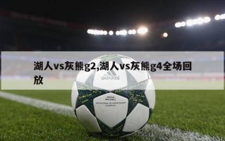 湖人vs灰熊g2,湖人vs灰熊g4全场回放