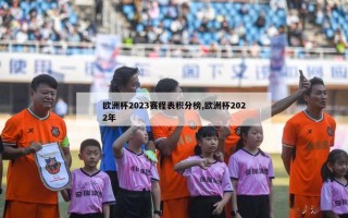 欧洲杯2023赛程表积分榜,欧洲杯2022年