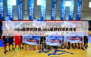 nba最胖的球员,nba最胖的球员排名