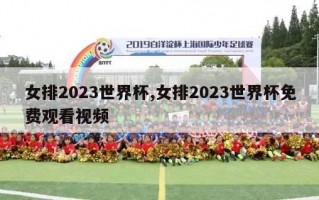 女排2023世界杯,女排2023世界杯免费观看视频