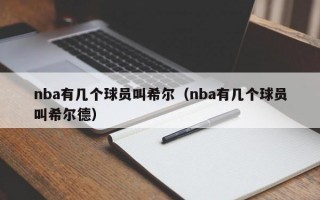 nba有几个球员叫希尔（nba有几个球员叫希尔德）