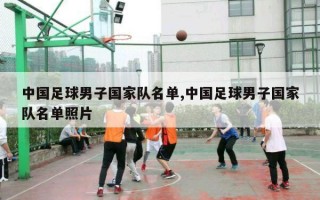 中国足球男子国家队名单,中国足球男子国家队名单照片