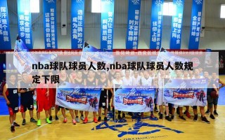 nba球队球员人数,nba球队球员人数规定下限