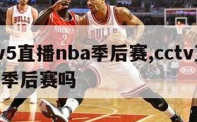 cctv5直播nba季后赛,cctv直播nba季后赛吗