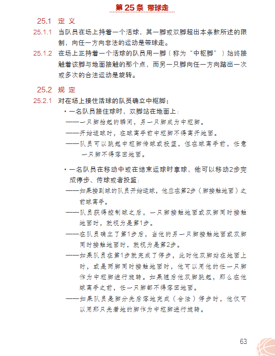 篮球规则2020（中英文对照）——国际篮联最新全部详细违例、犯规、裁判手势图解-第3张图片-