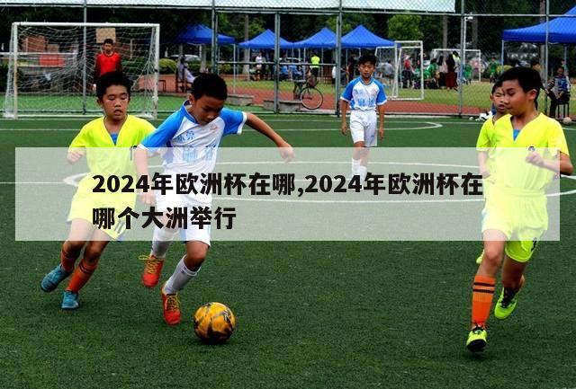 2024年欧洲杯在哪,2024年欧洲杯在哪个大洲举行-第1张图片-